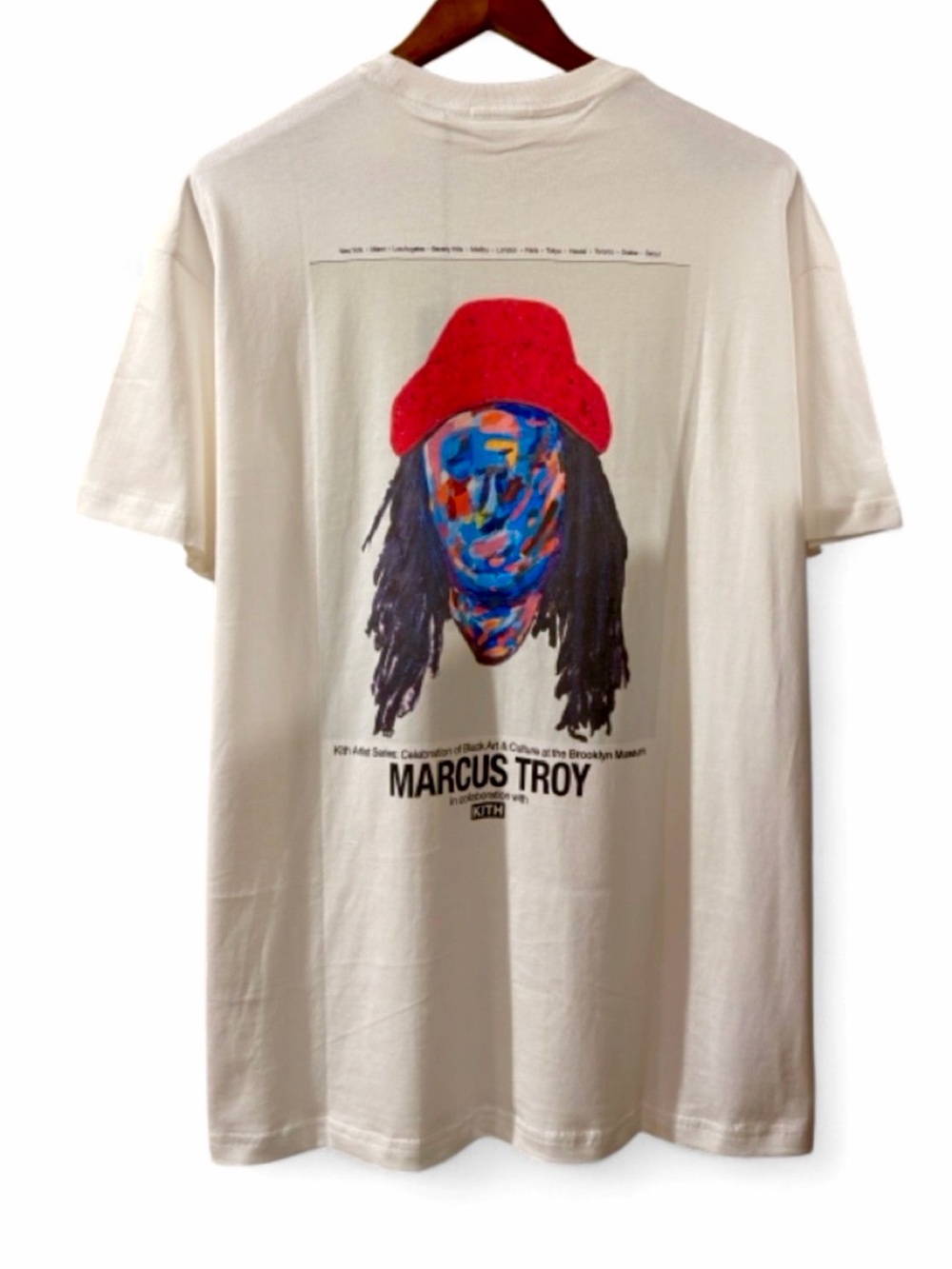 KITH x Marcus Troy Artist Series Graphic T-shirt Size Men’s XXL (NWT)